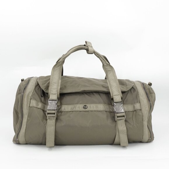 Lululemon Women's Wunderlust Duffle Bag 40L Nomad Gray OS - Picture 3 of 13
